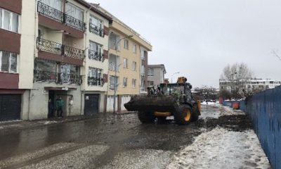 Su Birikintisi Toprak Kaymasına Neden Oldu