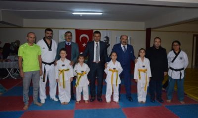 Çifteler’de Taekwondo ve Kick Boksta Kuşak Terfi Sınavı