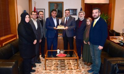 İHH Eskişehir’den Rektör Çomaklı’ya Ziyaret