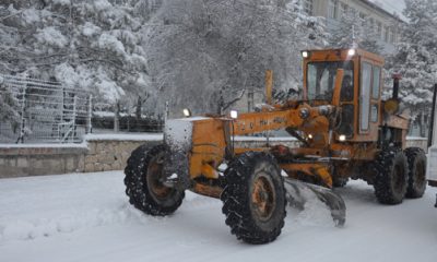 Çifteler Belediyesi’nden Örnek Kar Çalışması