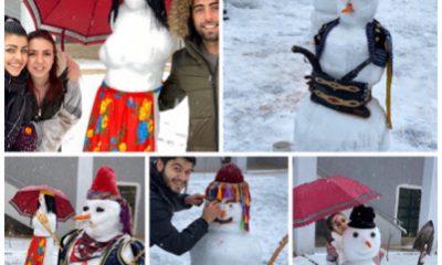 Bunlar da Yöresel Kardan Adamlar