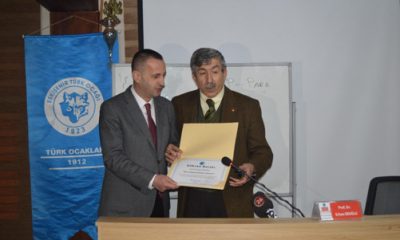 Eskişehir Türk Ocağı’ndan ‘ ‘Sen’ Dili Değil ‘Ben’ Dili’ Konulu Konferans