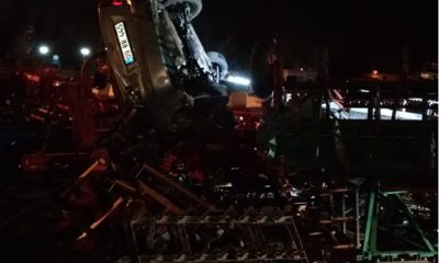 Alkollü Sürücü Tarım Aracına Çarptı