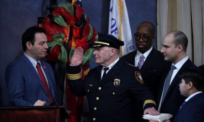 ABD’de Emniyet Müdürlüğü’ne Atanan Eskişehirli Türk Kur’an’a el Basarak Yemin Etti