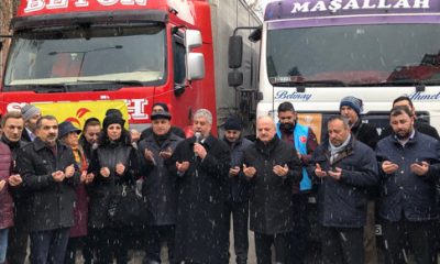 Eskişehir’den Depremzedelere İki Tır Yardım Malzemesi Gönderildi