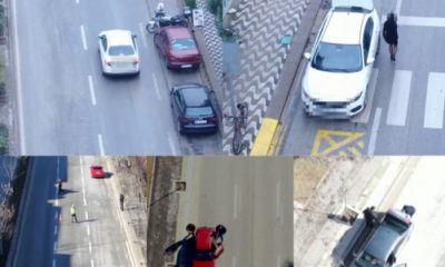 Eskişehir’de Dronlu Trafik Denetiminde İlginç Görüntüler |VİDEO|