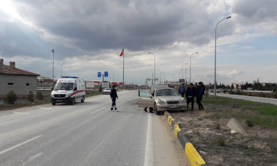 Çifteler’de Trafik Kazası
