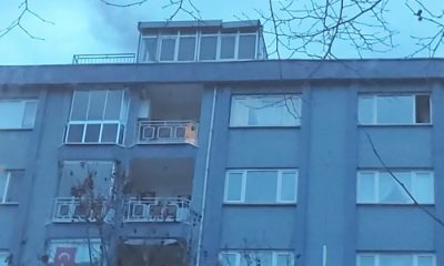 Çatı Katında Çıkan Yangın Paniğe Sebep Oldu