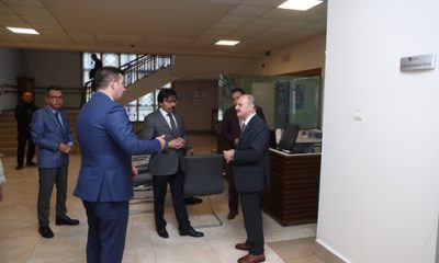 Vali Çakacak Vefa Sosyal Destek İletişim Merkezini Ziyaret Etti