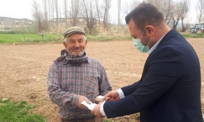 Bayram İkramiyesini Tarlasında Aldı