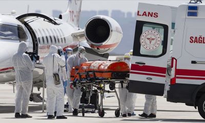 İsveç’teki Türk Hasta Ambulans Uçakla Türkiye’ye Getirildi