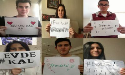 Eskişehirli 20 Yaş Altı Öğrencilerden Yaşıtlarına ‘Evde Kal’ Şarkısı |VİDEO|