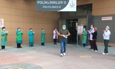 Eskişehir Şehir Hastanesi’nde Korona Tedavisi Biten 3 Hasta Daha Taburcu Oldu |VİDEO|