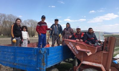 Seyitgazili Çiftçiler Patates Ekimine Başladılar