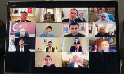 Günay Başkanlar ile Telekonferansta Bir Araya Geldi