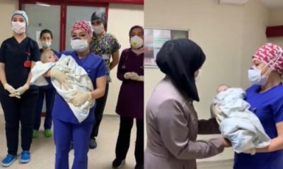 5 Aylık Bebek Koronavirüsü Yendi