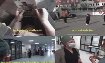 Korona Sürecinde Nalan Hemşirenin 1 Günü Kaydedildi