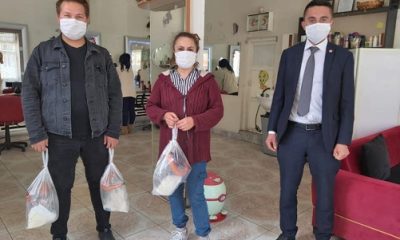 MHP Sivrihisar İlçe Başkanlığı’ndan Berber ve Kuaförlere Ziyaret