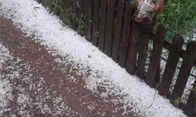 Mihalıççık’ta Dolu Yağışı Etkili Oldu