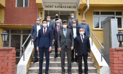 Başkan Çalışkan’dan İnönü’ye Ziyaret