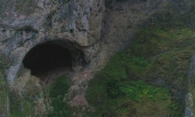 Tarih Öncesi Mağaralar Havadan Görüntülendi