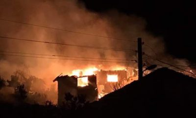 Bilecik Tozman Köyü’nde Yangın