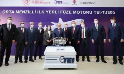 Türkiye’nin OMGS (Orta Menzilli Gemi Savar) İlk Hava Solumalı Füze Motoru Test Edildi