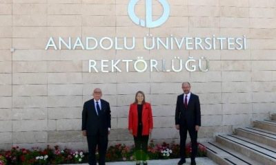 Avcı ve Günay’dan Anadolu Üniversitesi Rektörü Erdal’a Ziyaret