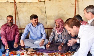 Başkan Çalışkan’dan Mevsimlik Tarım İşçilerine Ziyaret