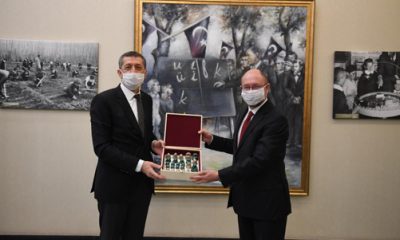 Rektör Erdal, Milli Eğitim Bakanı Selçuk’u Ziyaret Etti