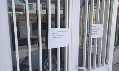 Koronavirüs Günyüzü’ndeki PTT Şubesini Kapattırdı