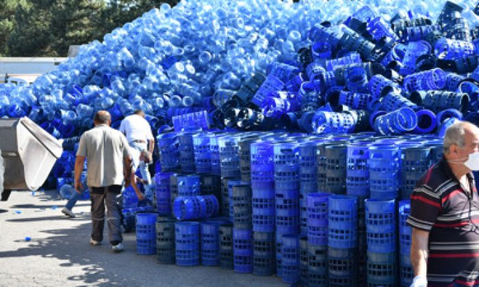 Kalabak Tesislerini Damacana Yığınları Süsledi