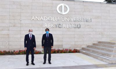 Cumhurbaşkanlığı İnsan Kaynakları Ofisi Başkanı Doç. Dr. Atay’dan, Rektör Erdal’a Hayırlı Olsun Ziyareti