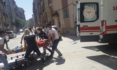 Motosiklete Çarpan Otomobil Kaçtı