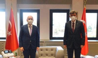 Başkan Çalışkan, Bakan Karaismailoğlu ile Bir Araya Geldi