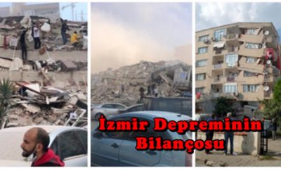 İzmir Depreminin Bilançosu Açıklandı