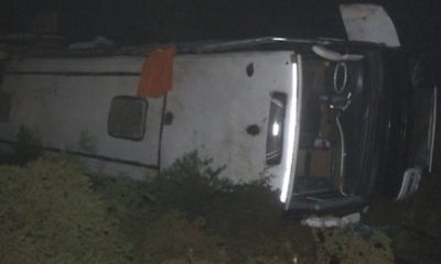 Seyitgazi Yolu’nda Otobüs Kazası