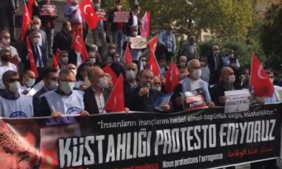 Kardeşlik Platformu’ndan Macron’a Protesto