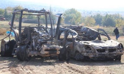 Karapazar’da Yangın