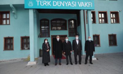 Kültür Bakan Yardımcısı Türk Dünyası Vakfı’nı Ziyaret Etti
