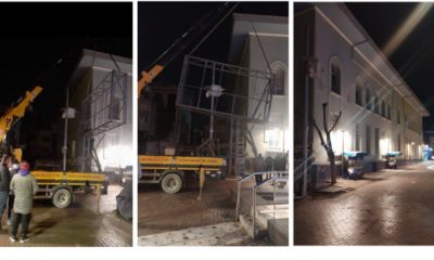 Eskişehir Birleşti Reklam Ekranı Söküldü! Belediyeye Soğuk Duş!