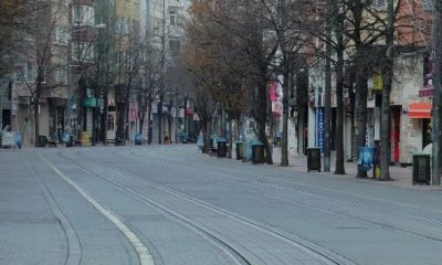 Eskişehir Cadde ve Sokakları Sessiz Bir Gün Geçirdi