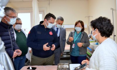 Eskişehir İl Sağlık Müdürü Bilge, Seyitgazi’deki Sağlık Kuruluşlarını Ziyaret Etti