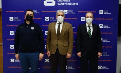 İl Sağlık Müdürü Bilge ve Keskin’den EOSB Başkan Küpeli’ye Ziyaret