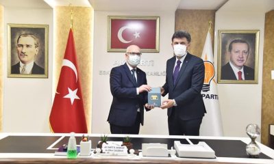 MHP’den AK Parti’ye Hayırlı Olsun Ziyareti