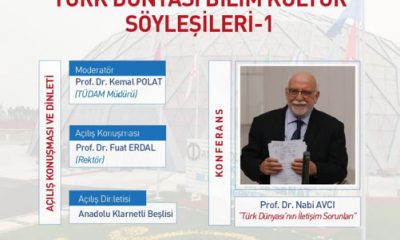 Nabi Avcı’dan Türk Dünyası’nın İletişim Sorunları Üzerine Konferans