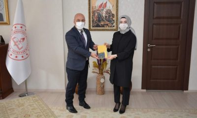 Kaymakam Baytak’tan İl Milli Eğitim Müdürü Cırıt’a Ziyaret