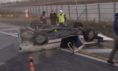 Aşırı Hız Feci Kaza Tofaş Pert İki Ölü!