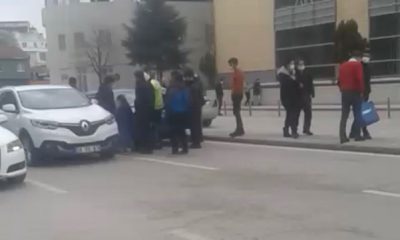 Espark Önünde Trafik Kazası!