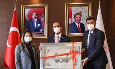 Çalışkan ve Günay’dan Bakan Kasapoğlu’na Ziyaret